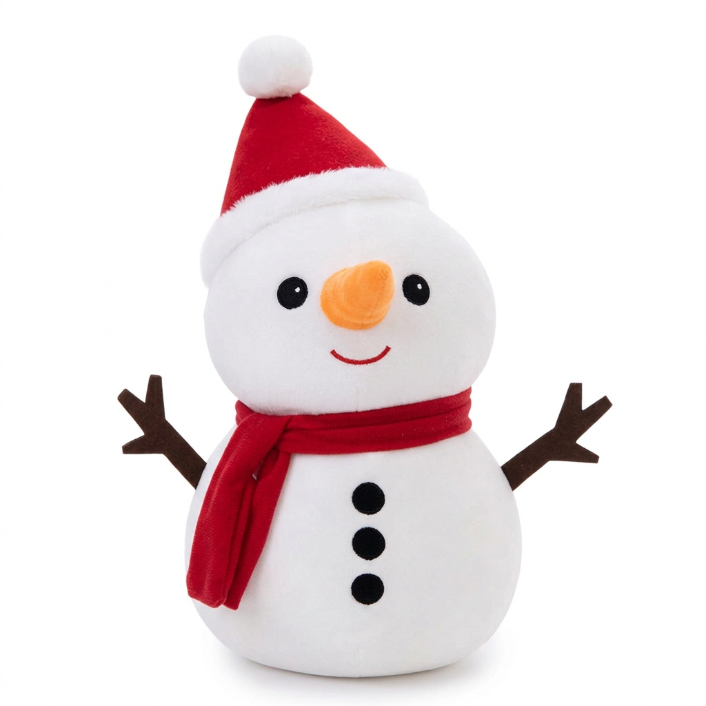 Trendbay Christmas Plush Toy 23cm Snowman