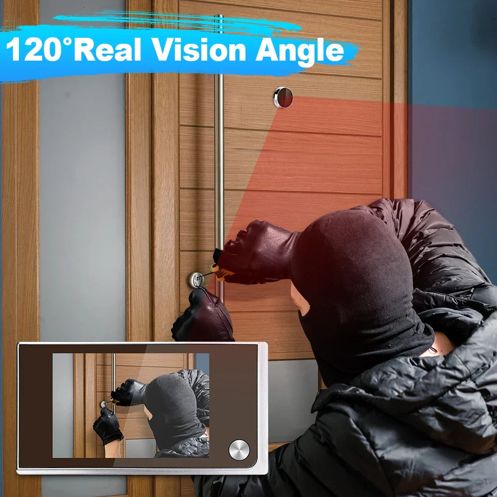 Trendbay Digital Door Peephole Viewer Camera