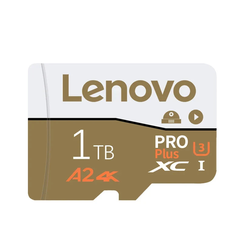 Trendbay Lenovo 1TB MicroSD Memory Card with SD Adapter U3 V30 High-Speed TF Card