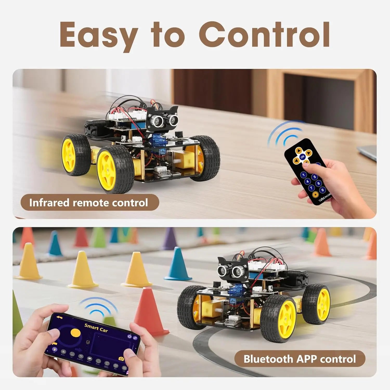 Trendbay Smart Robot Car Coding Kit for Kids