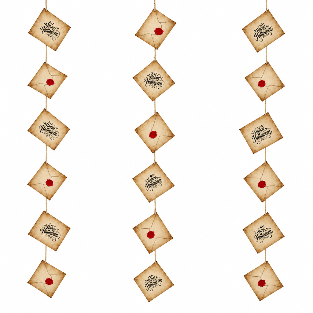 Trendbay 20pcs Floating Magic Wizard Acceptance Letter Banner