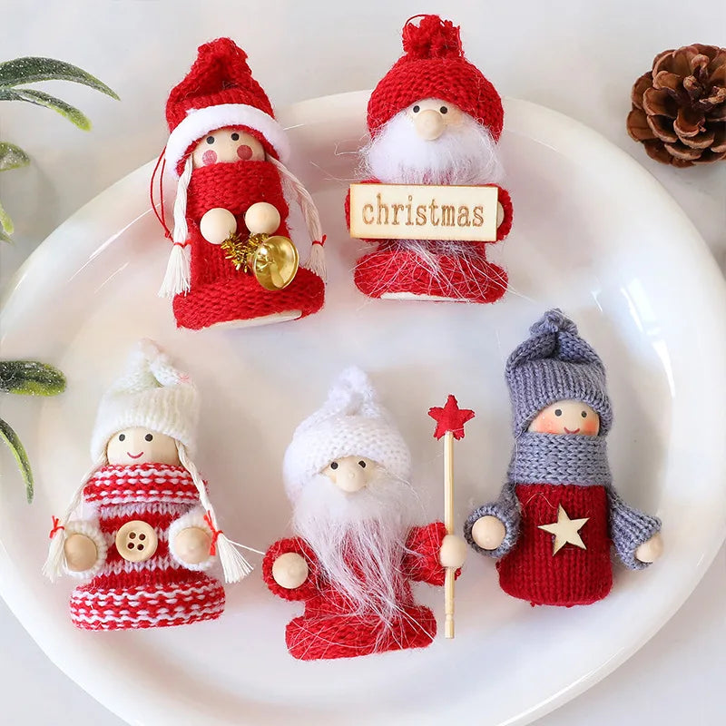 Trendbay 3D Christmas Doll Hanging Ornament