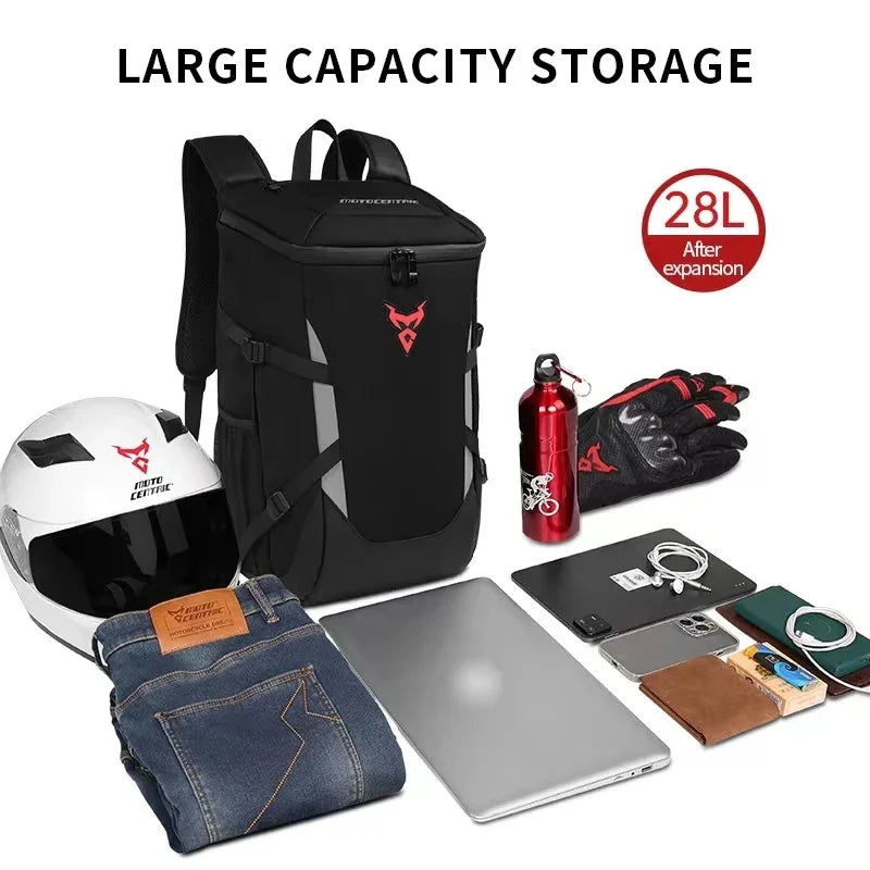 Trendbay Waterproof Motorcycle Helmet Laptop Backpack