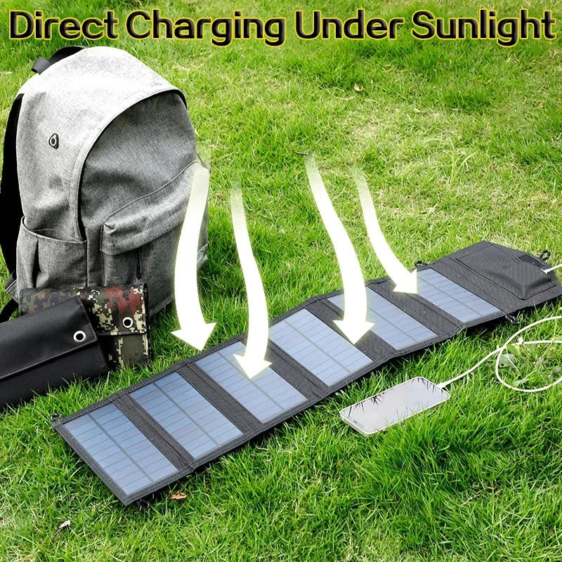 Trendbay Foldable Portable Solar Panel Charger