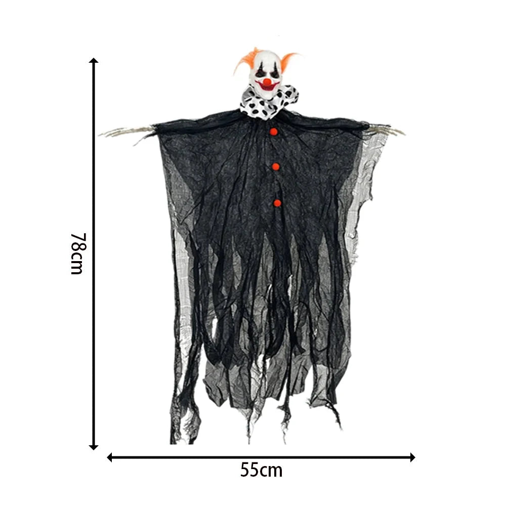 Trendbay 78 × 55CM Halloween Skeleton Clown Hanging Decoration