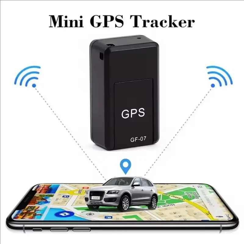Trendbay Motorcycle Car Gps Tracker Gf07 Mini Tracking Locator Magnetic Vehicle Tracker Locator for Pets Child Elderly Gps Position App