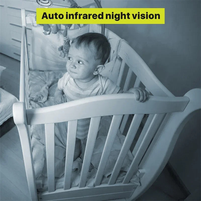 Trendbay 5" Video Baby Monitor with Pan-Tilt-Zoom Camera“ Two-Way Talk & Night Vision