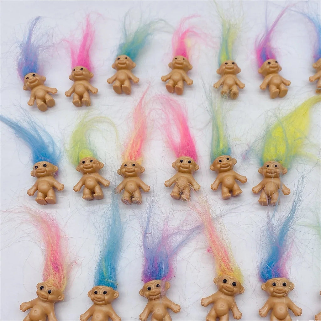Trendbay 20pcs Vintage Troll Dolls – Random Color