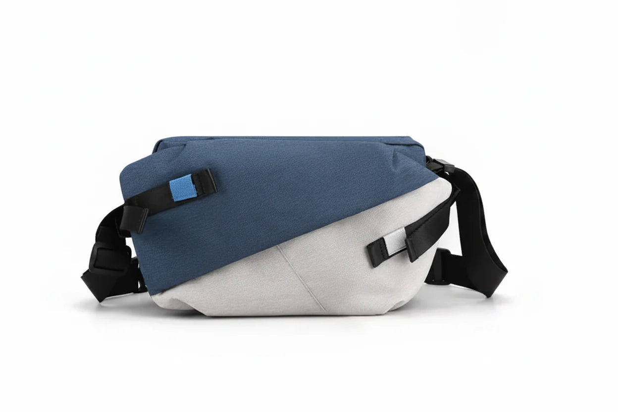 Trendbay  Nylon Panelled Waist Pack