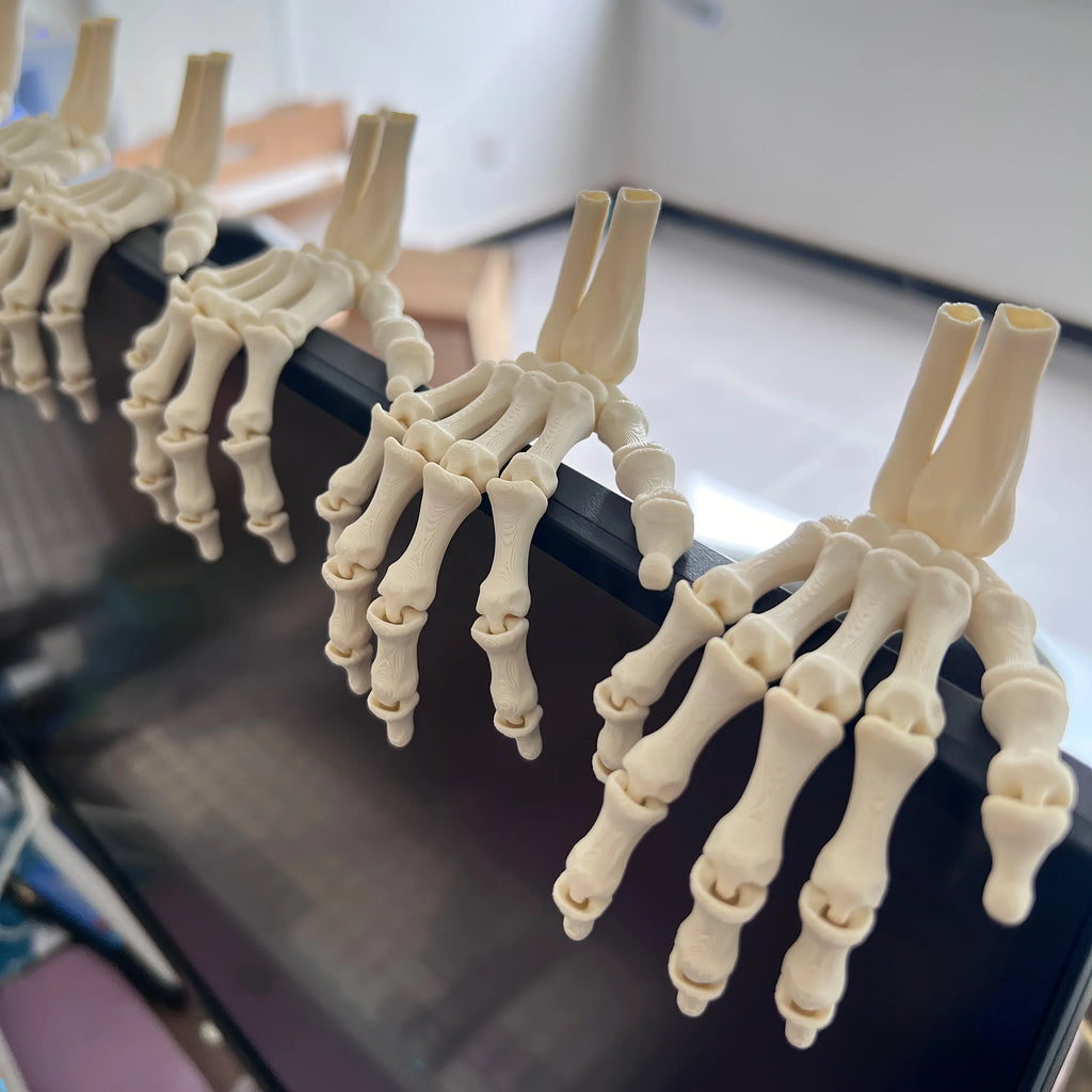 Trendbay 3D Printed Hand Bone Ornaments 9.3CM 2pc set
