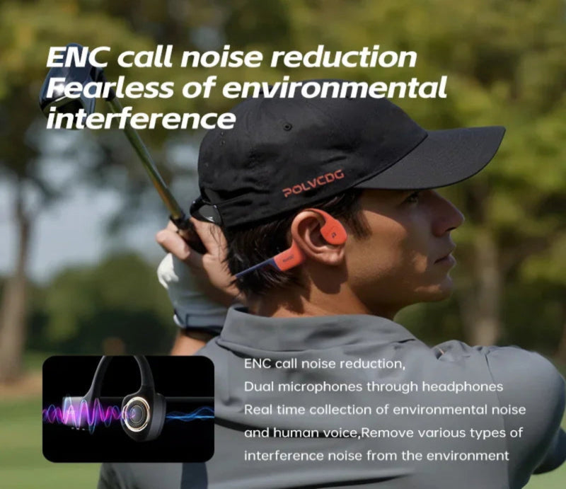 Trendbay Waterproof Bone Conduction Earphones with 32GB Memory