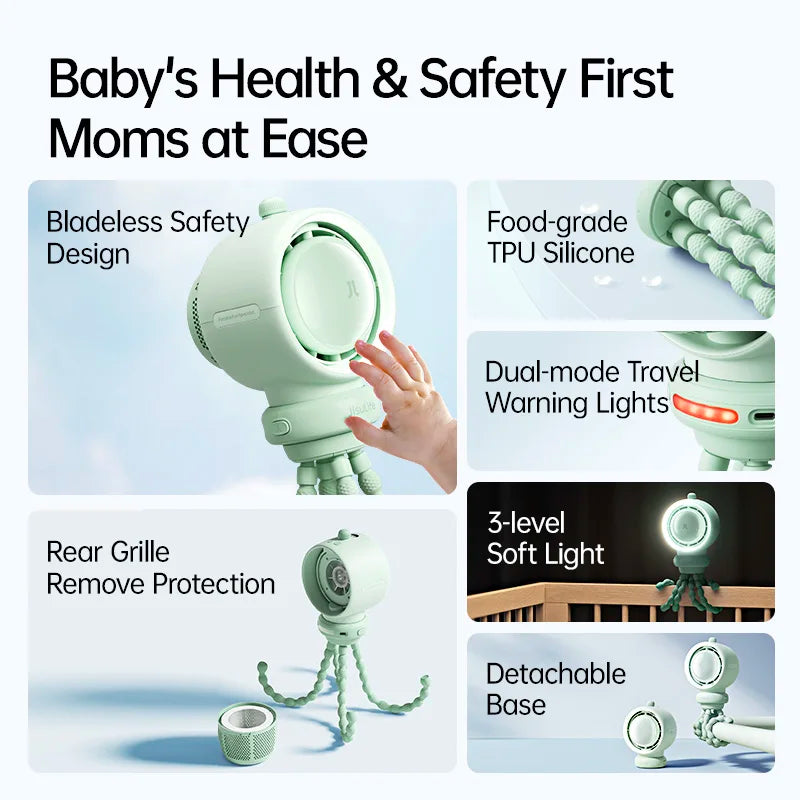 Trendbay Portable Baby Stroller Fan