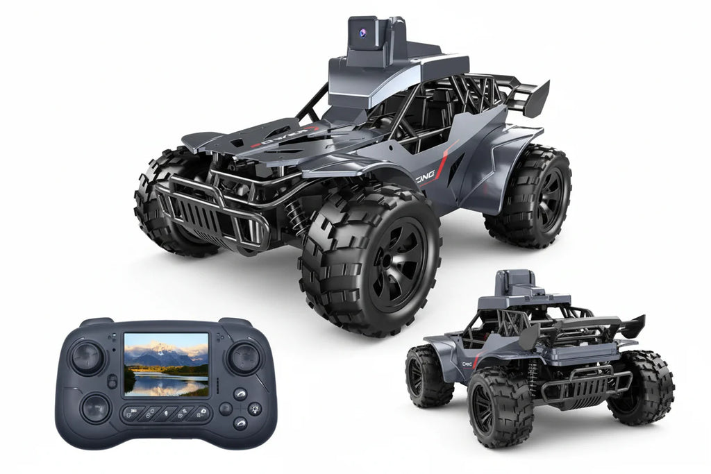 Trendbay RC Car with Camera – FPV Real-Time Transmission, LCD Remote & High-Speed Control