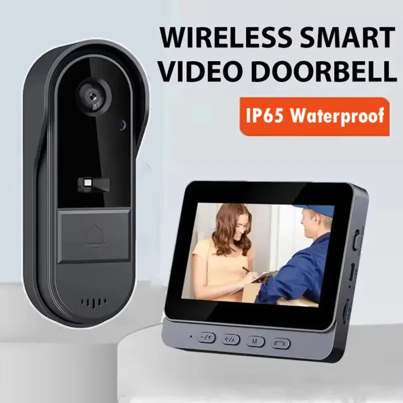 Trendbay Wireless Visual Intercom Doorbell with HD Night Vision