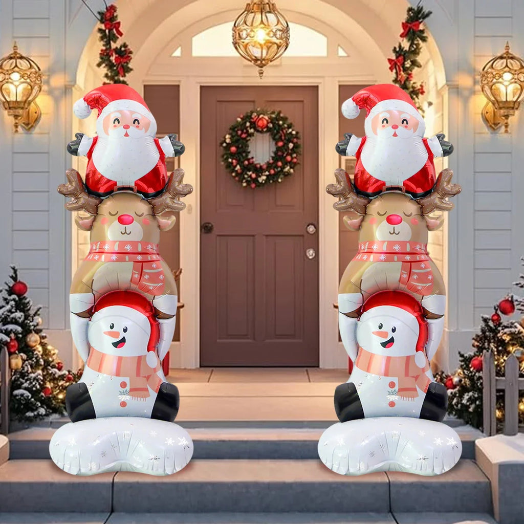 Trendbay 1pc Standing Christmas Stacker Christmas Themed Decor