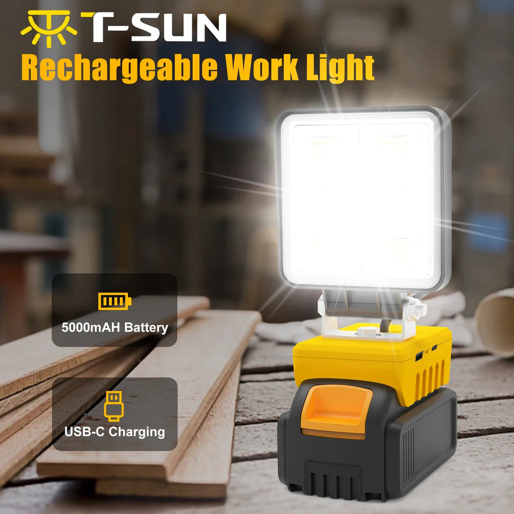 Trendbay Portable 48W Cordless LED Work Light