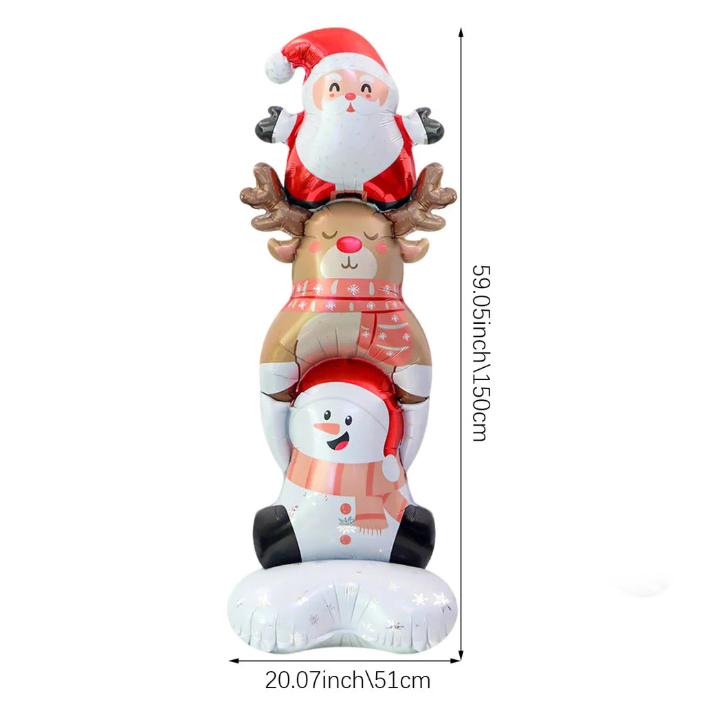 Trendbay 1pc Standing Christmas Stacker Christmas Themed Decor