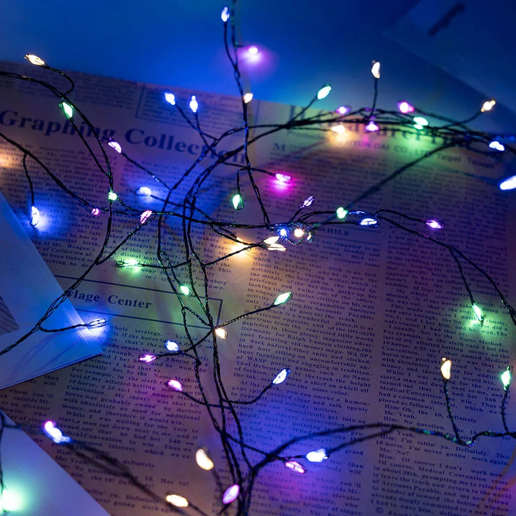 Trendbay LED Fairy String Lights with Green Wire