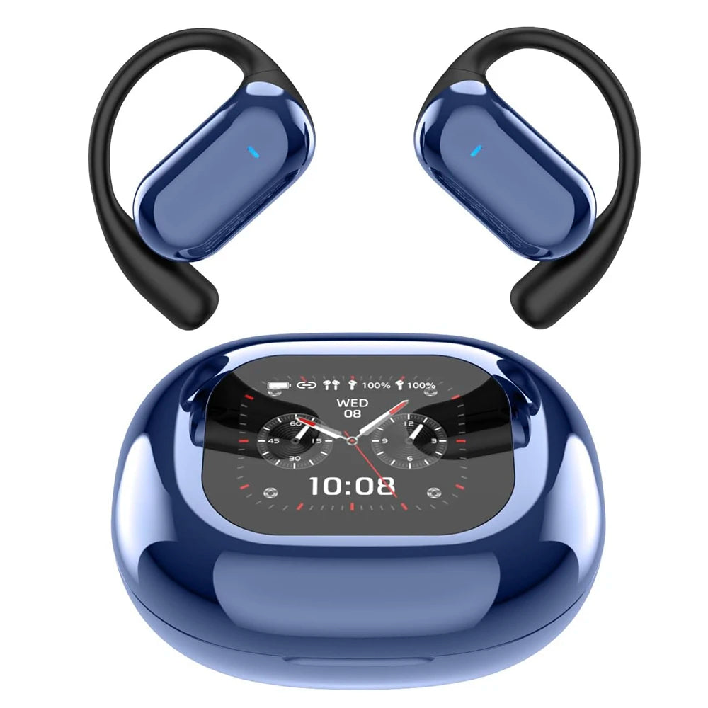 Trendbay AI Real-Time Translation Wireless Earbuds Blue