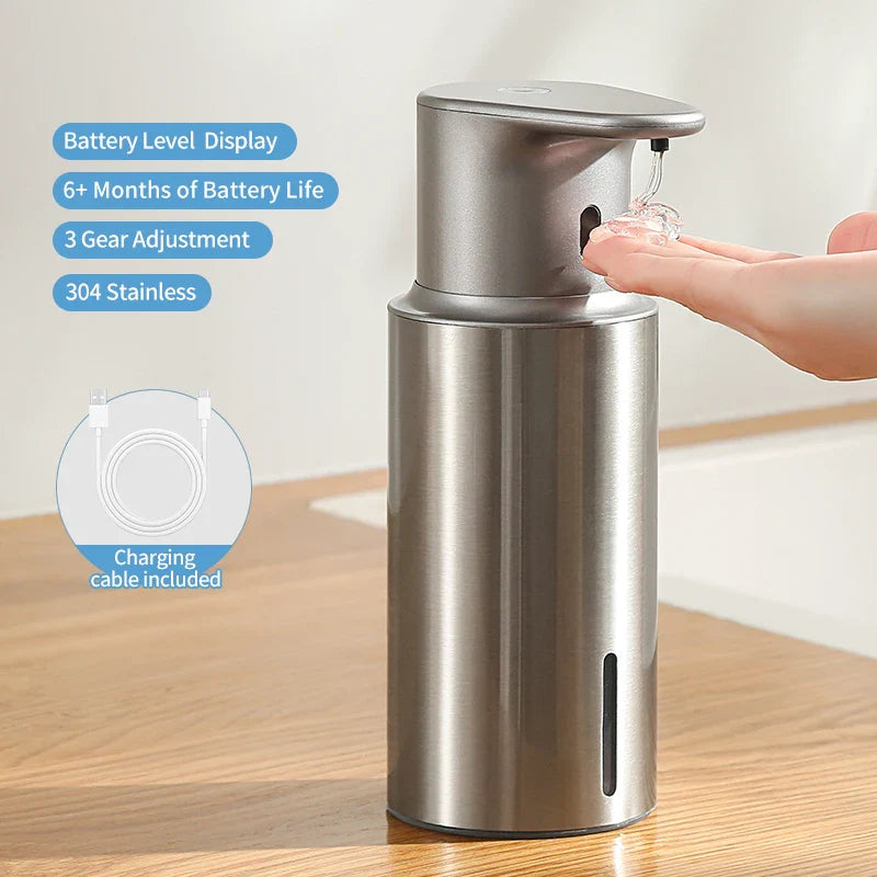Trendbay 480ml Automatic Sensor Soap Dispenser (Stainless Steel)