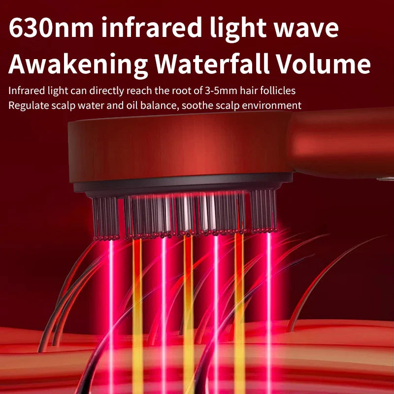 Trendbay Electric Red Light Massage Comb