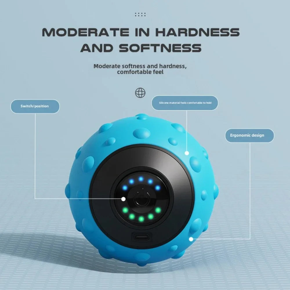 Trendbay Electric Vibrating Massage Ball for Muscle Recovery