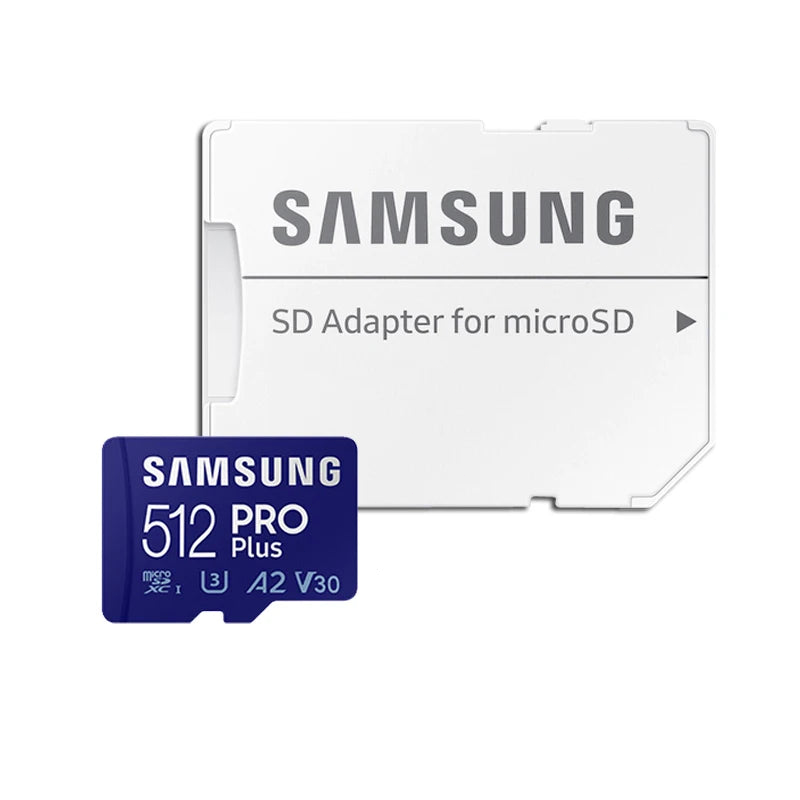 Trendbay PRO Plus 512GB MicroSD Memory Card with SD Adapter