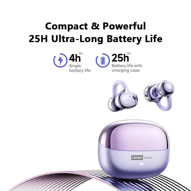 Trendbay Wireless Bluetooth 6.0 Ear Clip Headphones