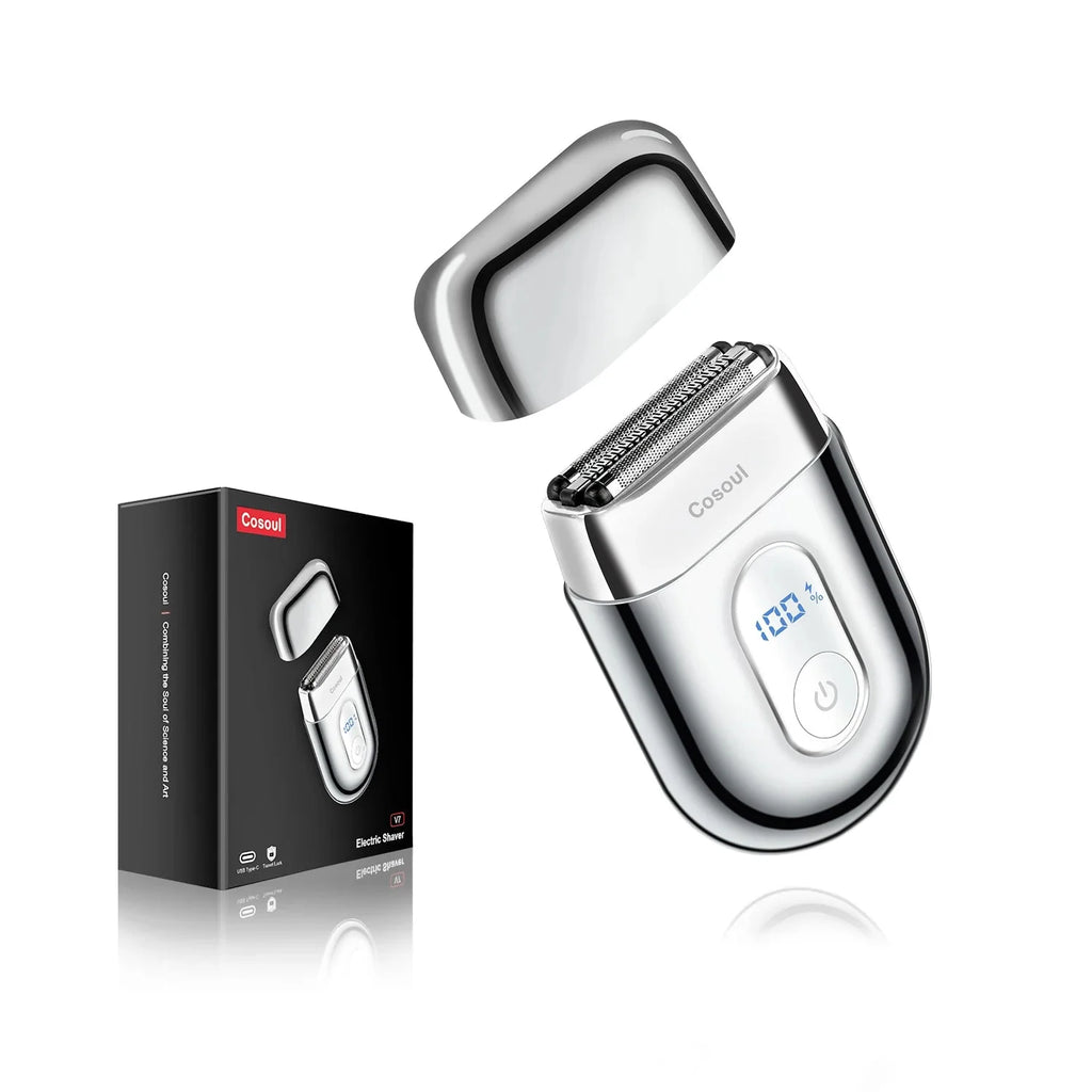 Trendbay Portable Mini Electric Shaver for Men