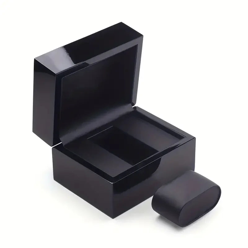 Trendbay Premium Wooden Watch Storage Box – Luxury Watch & Jewelry Display Case with Soft Interior