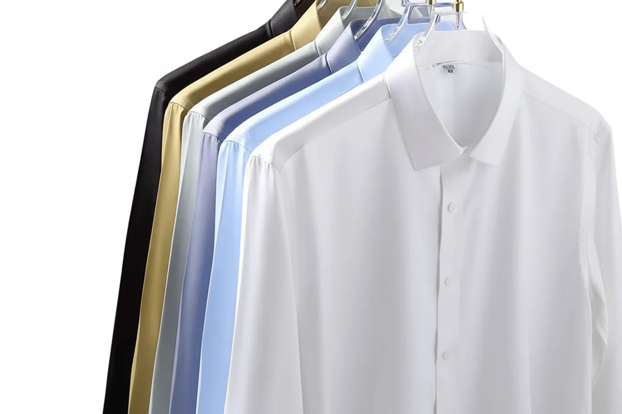 Trendbay Men's Long Sleeve Business Shirt