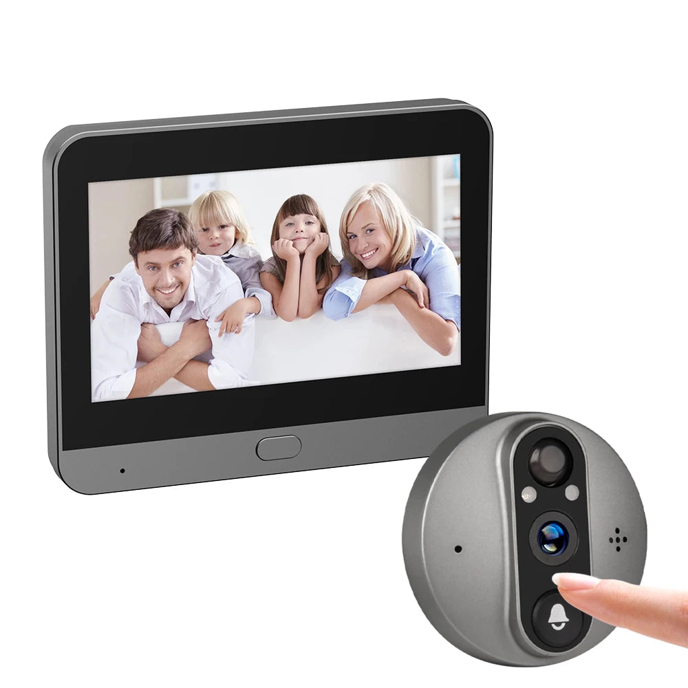 Trendbay 5000mAh Smart Doorbell Door Eye Camera
