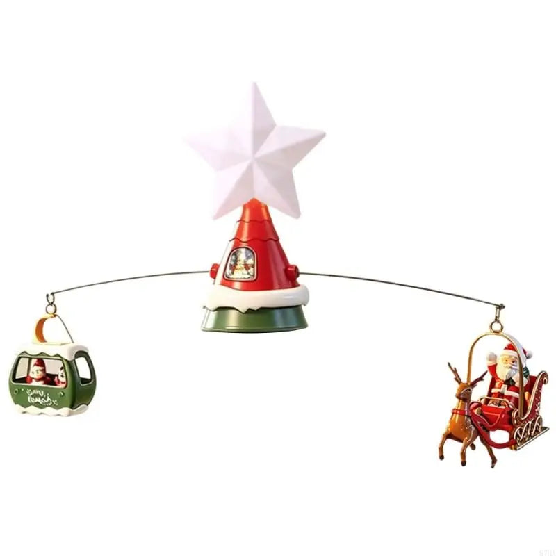 Trendbay Christmas Tree Top Ornament with Music and Lights