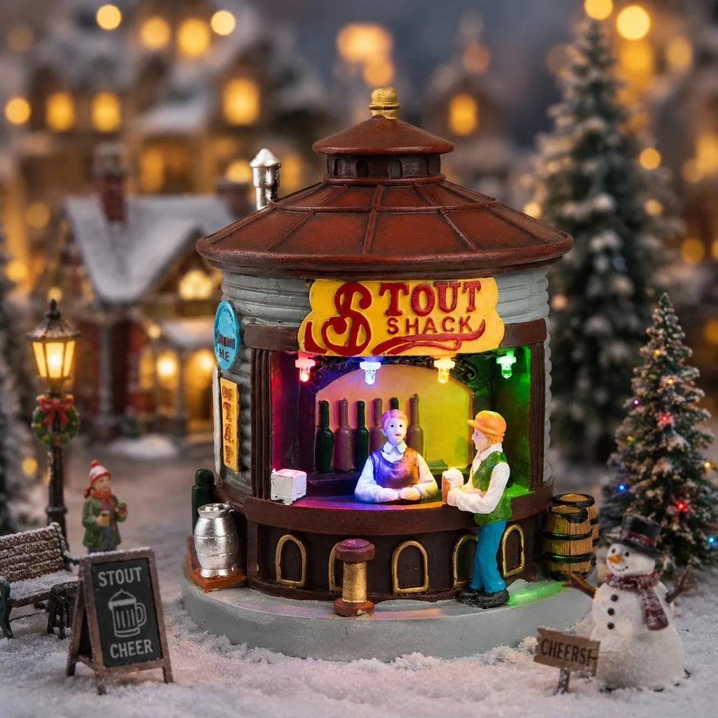 Trendbay LED Christmas Village House Ornament