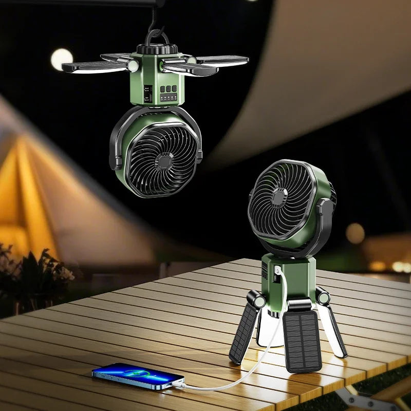 Trendbay Camping Solar Fan
