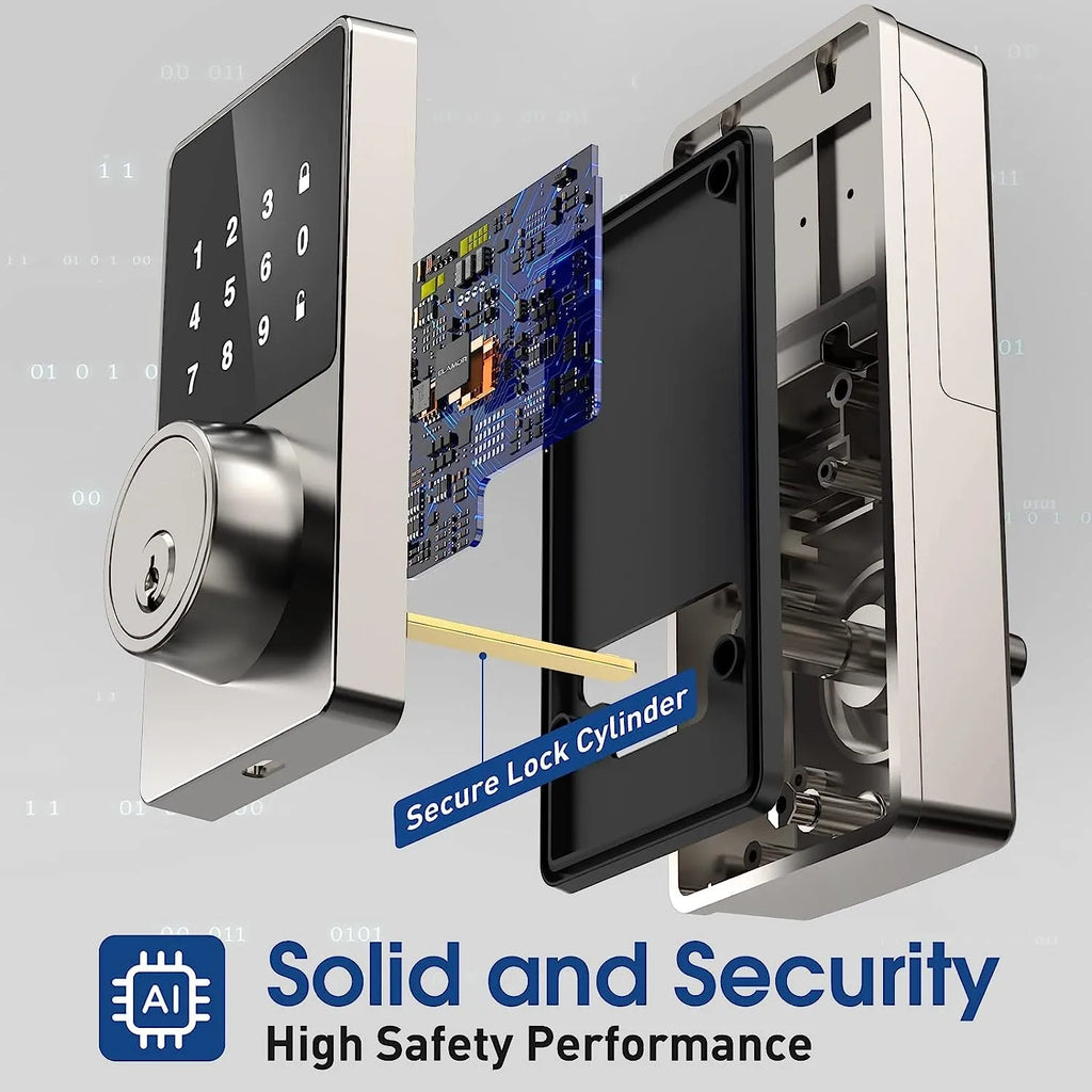 Trendbay Smart Door Lock Keyless Entry Touchscreen