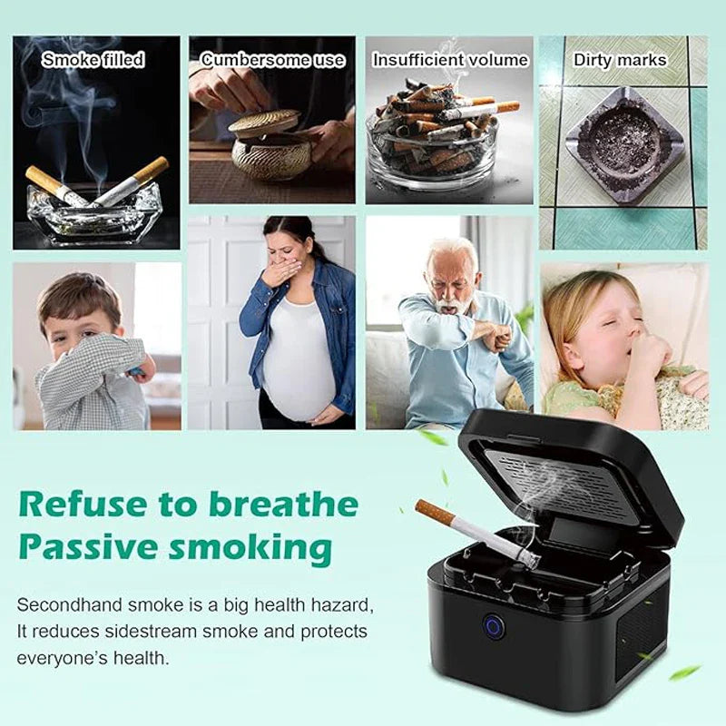 Trendbay Smokeless Ashtray Air Purifier