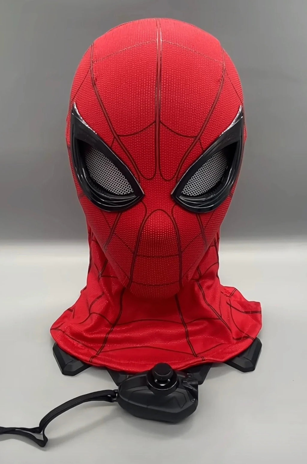 Trendbay Tobey-Style Spider-Man 3D Cosplay Mask Faceshell & Detachable Lenses Red