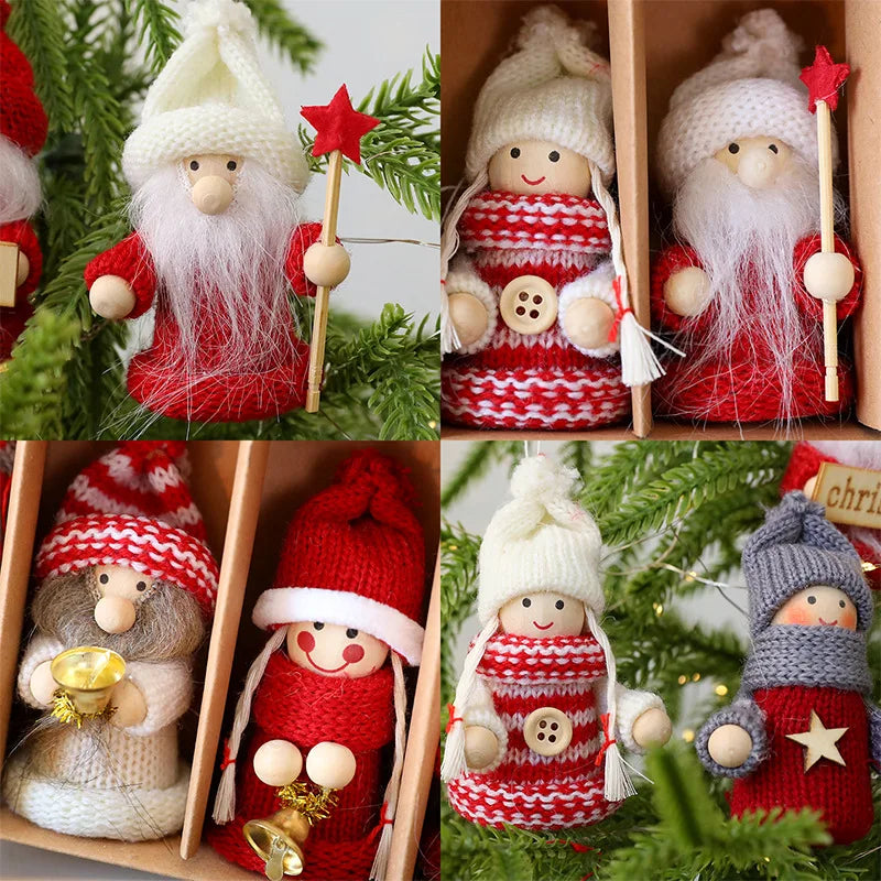 Trendbay 3D Christmas Doll Hanging Ornament