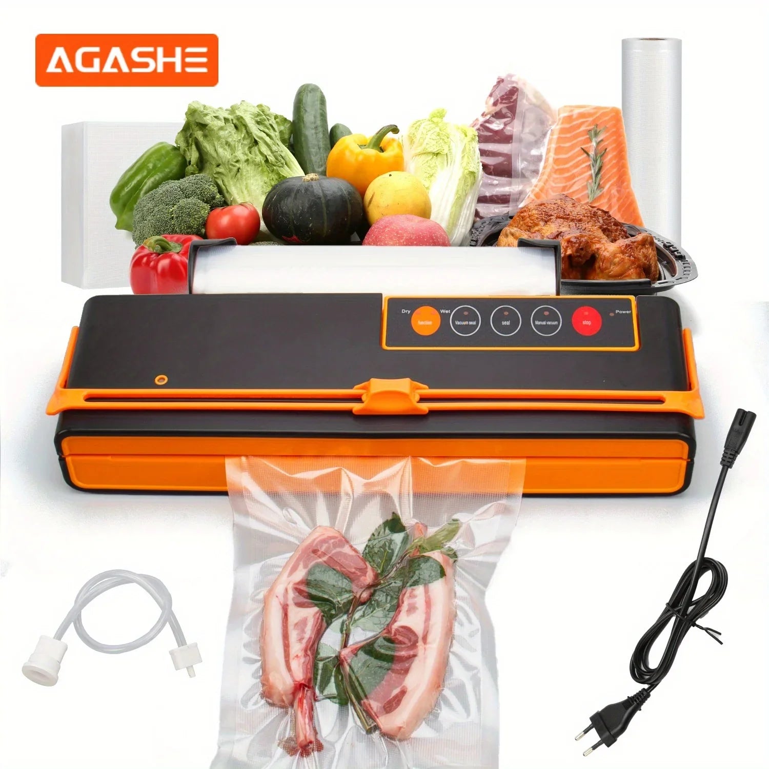 Trendbay Vacuum Sealer Machine 70Kpa Auto Cutter