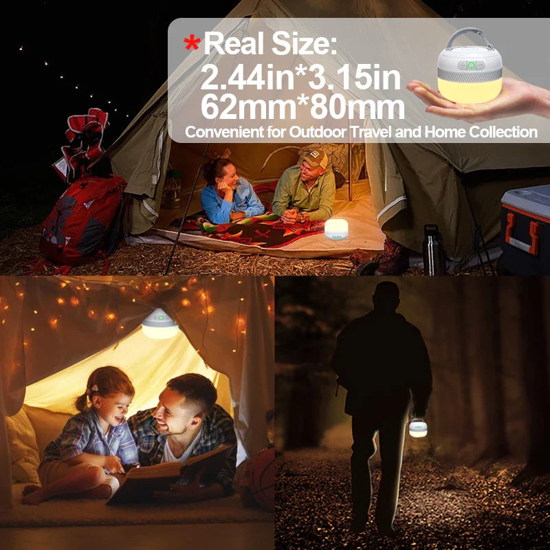 Trendbay Outdoor LED Camping Lantern 5200mAh