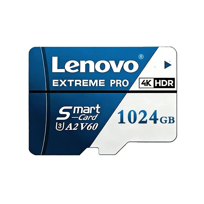 Trendbay Lenovo 1TB MicroSD Memory Card U3 V60 High-Speed TF Card