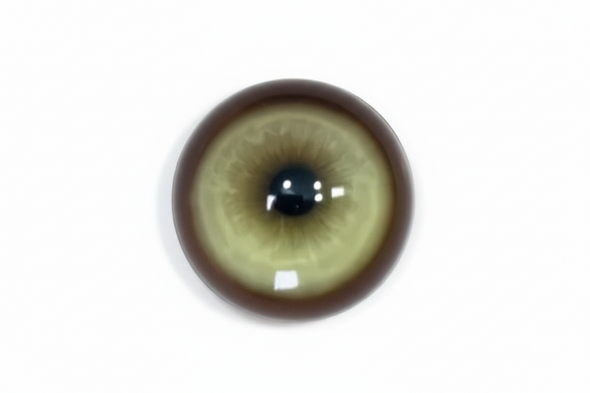 Trendbay 2-Piece Koi Fish Legend Colored Contact Lenses – Yellow Anime-Style
