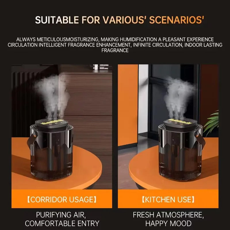 Trendbay 3L Air Humidifier – Triple Spray USB Aroma Diffuser Cool Mist Maker