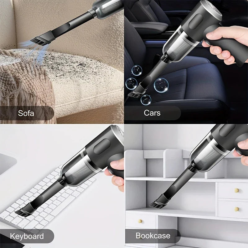 Trendbay Wireless Car Vacuum Cleaner – High Power Wet & Dry Cordless Handheld