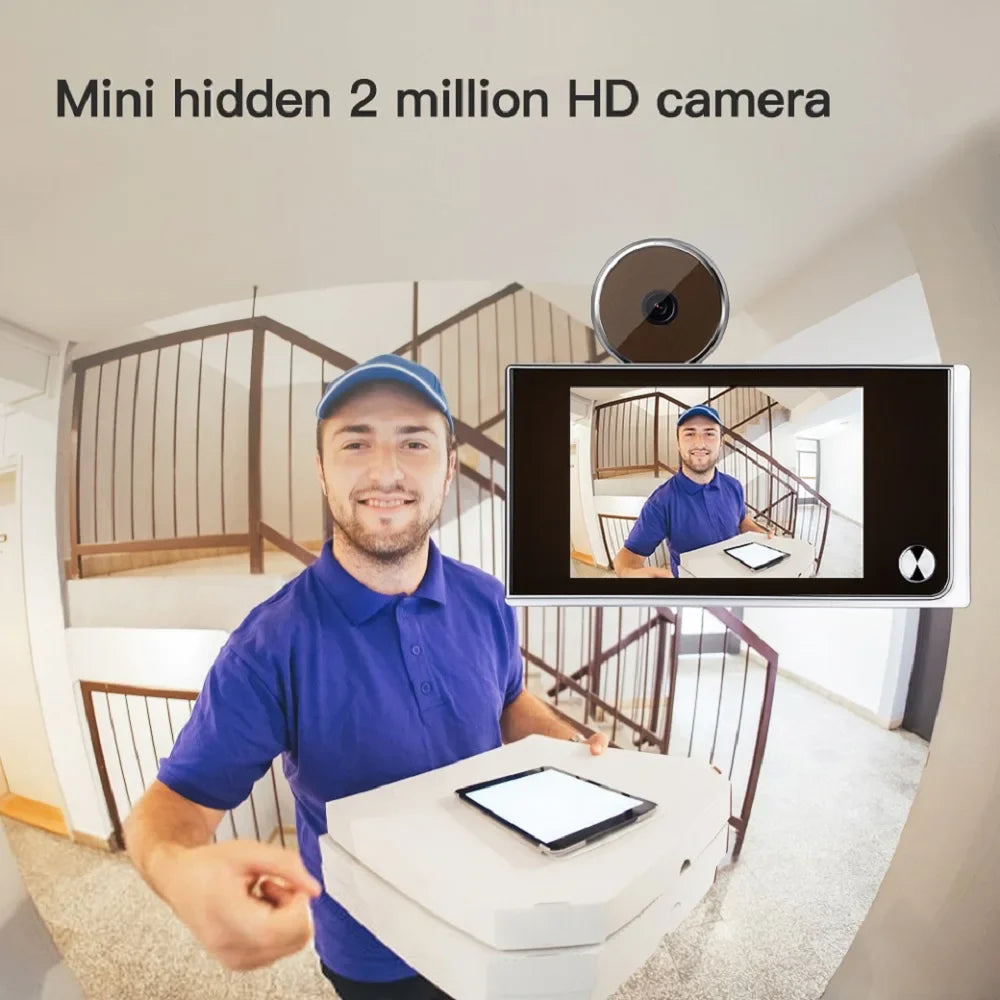 Trendbay 3.5-Inch Digital Door Viewer Peephole Camera