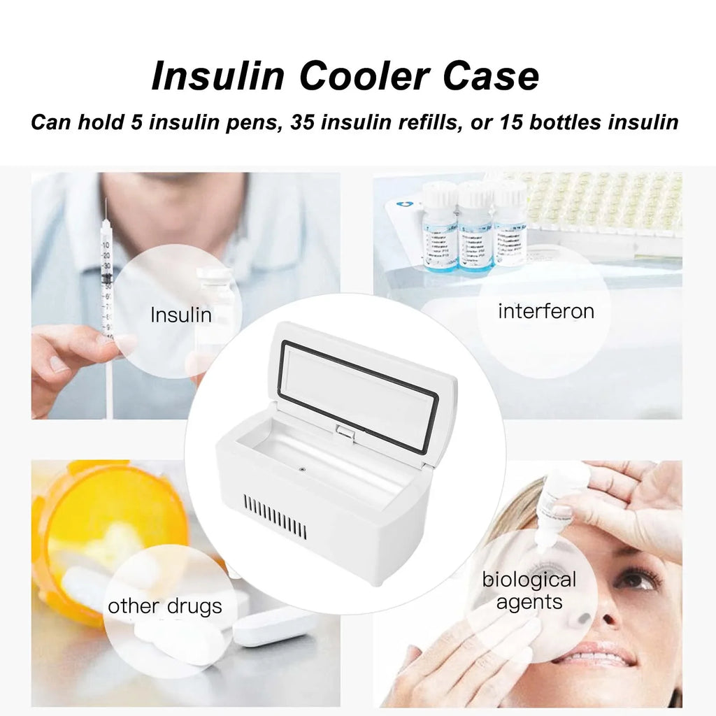 Trendbay Portable Insulin Cooler & Medicine Fridge
