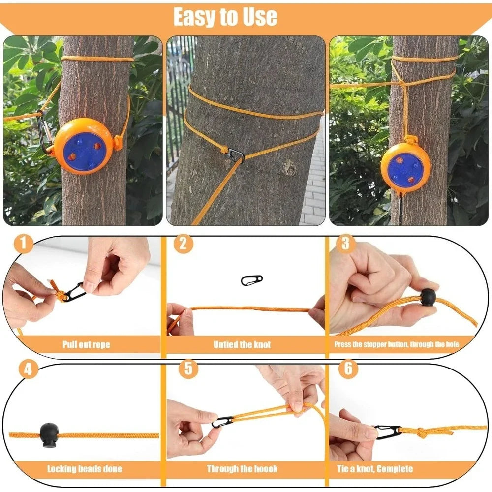 Trendbay 10M Retractable Portable Camping Clothesline