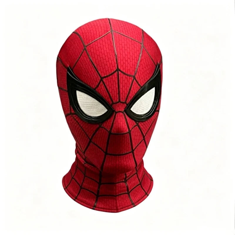 Trendbay Tobey-Style Spider-Man 3D Cosplay Mask Faceshell & Detachable Lenses Red