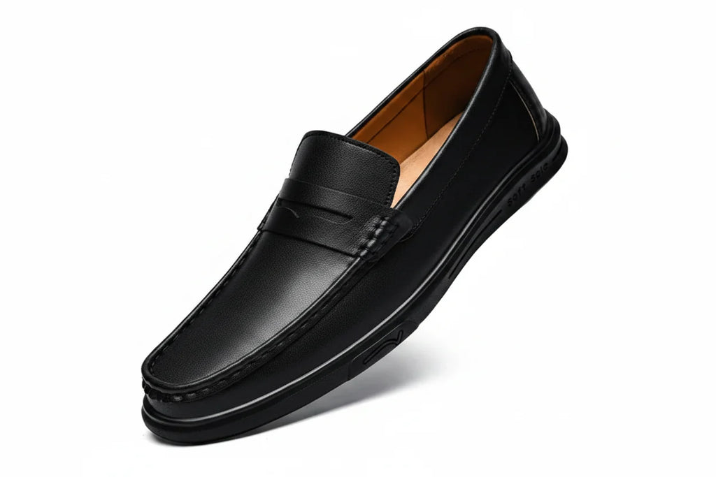 Trendbay Men's Slip-On Leather Loafers